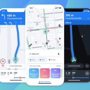 Explorando la App de Navegación Here WeGo