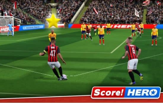 Aplicativo Ideal para Jugar al Fútbol: Score Hero