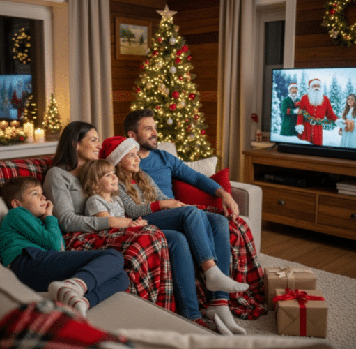Navidad mágica: Películas festivas en tu app